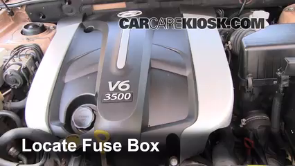 2003 Hyundai Santa Fe GLS 3.5L V6 Fuse (Engine) Replace